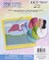 DIY Sew Cute Pink Flamingo Kids Beginner Needlepoint Kit w Frame 6" x 6"
